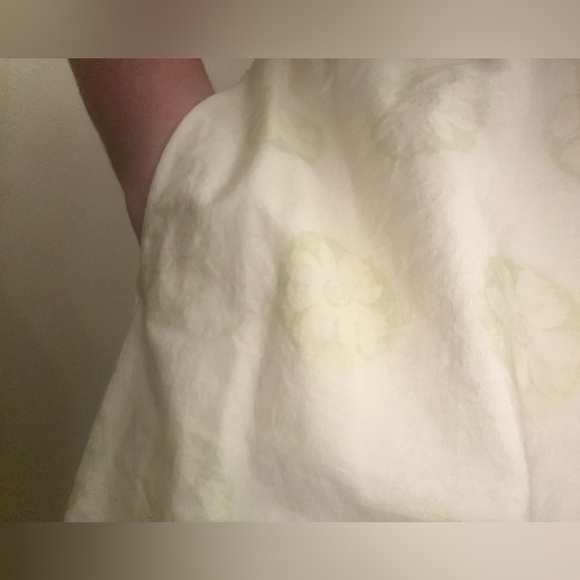 FREE PEOPLE Leanna Tube Dress ruffled maxi Dress Size X Small Ivory combo - Picture 5 of 14